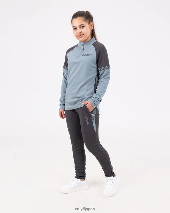 jp Cruyff ジュニア スライドスーツ ブルー/グレー JL481117 スーツ