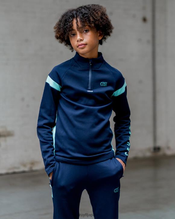 jp Cruyff ジュニア コーナースーツ 海軍 JL481125 スーツ