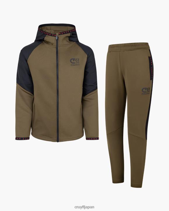 jp Cruyff ジュニア ポインタースーツ 緑/黒 JL481186 スーツ