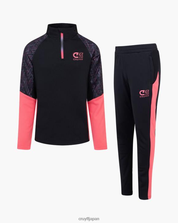 jp Cruyff ジュニア コーナースーツ ブラック/その他 JL481198 スーツ