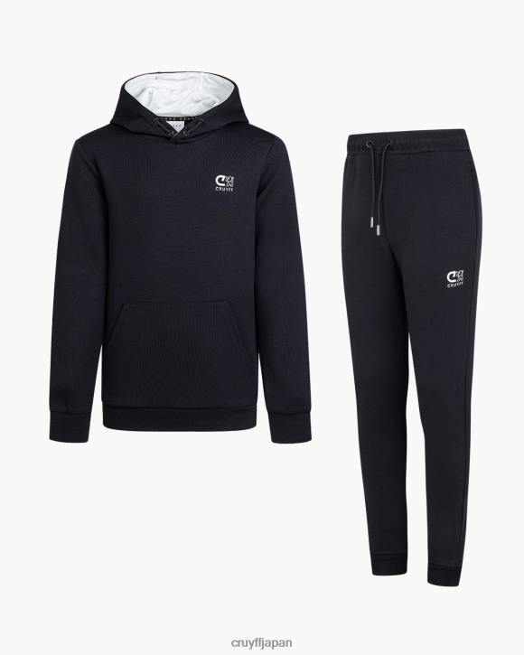 jp Cruyff ジュニア デンバースーツ 黒 JL481205 スーツ