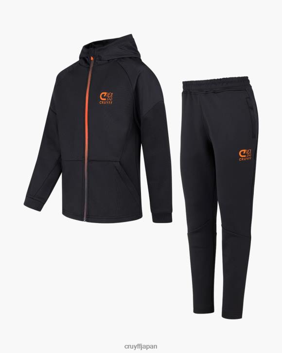 jp Cruyff ジュニア ポインタースーツ 黒 JL481216 スーツ