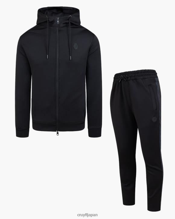 jp Cruyff 男性 ジョエルスキューバトラックスーツ 黒 JL48355 スーツ