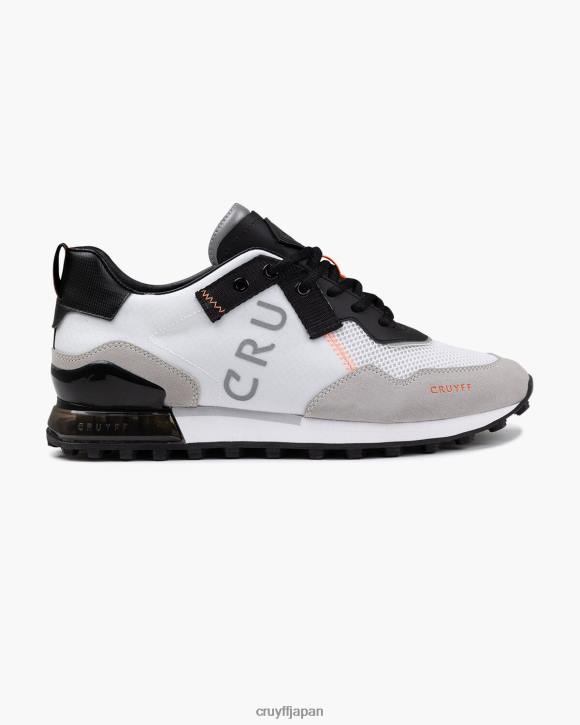 jp Cruyff 男性 スペルビア ホワイト/オレンジ JL48526 スニーカー