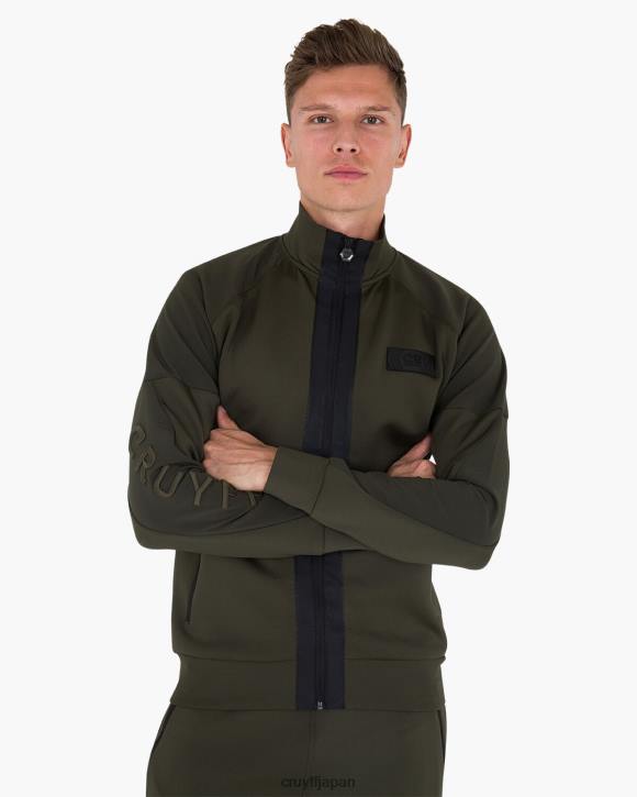 jp Cruyff 男性 モレラスキューバトップ 緑 JL48781 ジャケット