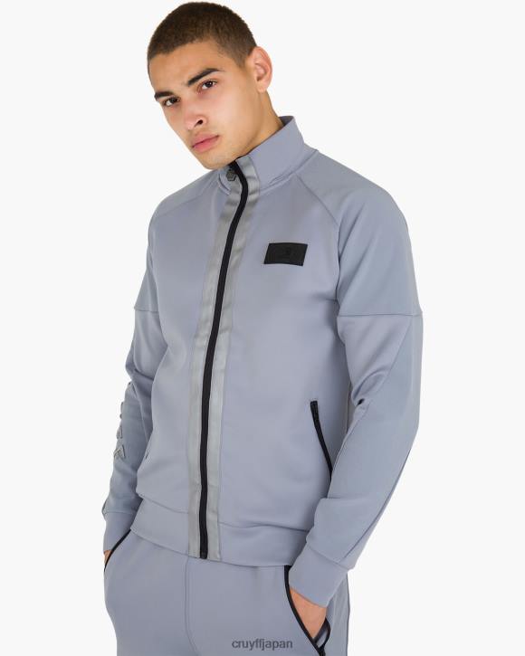 jp Cruyff 男性 モレラスキューバトップ グレー JL48782 ジャケット