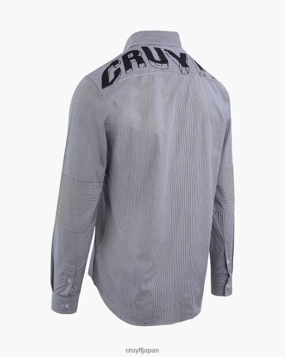 jp Cruyff 男性 ブルーノシャツ 緑/白 JL48837 シャツ