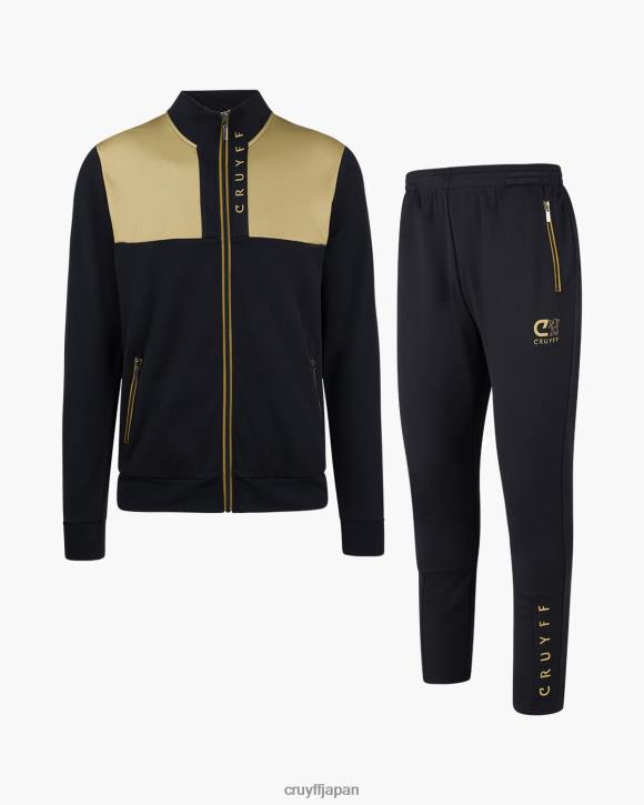 jp Cruyff 男性 クレイトンスーツ 黒 JL48923 スーツ