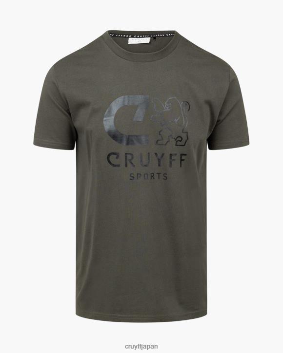 jp Cruyff 男性 ブースターティー アーミーグリーン JL4813 Tシャツ