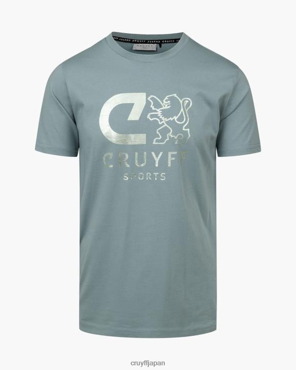 jp Cruyff 男性 ブースターティー 青 JL4814 Tシャツ
