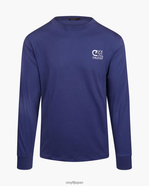 jp Cruyff 男性 アムステルダム 青 JL48857 Tシャツ