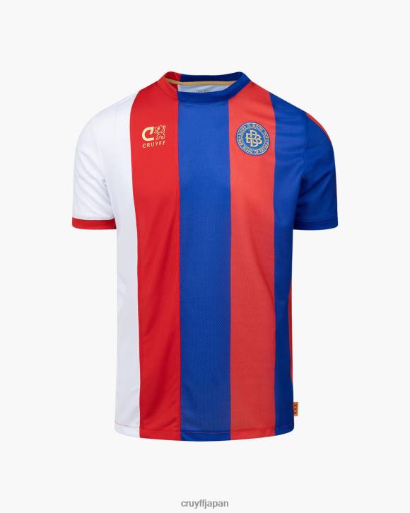 jp Cruyff X Blood In Blood Out ジュニア 75 エル フラコ シャツ 赤、白 JL48617 Tシャツ